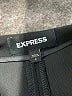 Express 100% Polyester Solid Black Skort Size 2 - photo 3