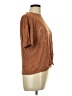 True Craft Brown Short Sleeve Top Size L - photo 4