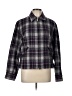 Fashion Bug Plaid Purple Jacket Size L - photo 1