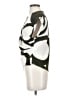 Zara 100% Polyester Green Ivory Sleeveless Blouse Size S - photo 5