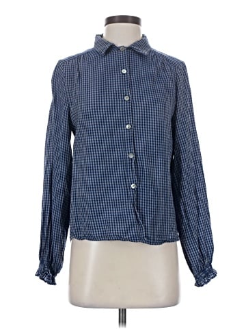 Wrap Long Sleeve Blouse (view 1)