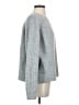 Carly Jean Solid Silver Pullover Sweater Size S - photo 4