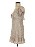 Wild Fable Floral Tan Casual Dress Size S - photo 5