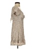 Wild Fable Floral Tan Casual Dress Size S - photo 4
