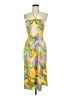 Danielle Bernstein Tropical Yellow Cocktail Dress Size M - photo 1