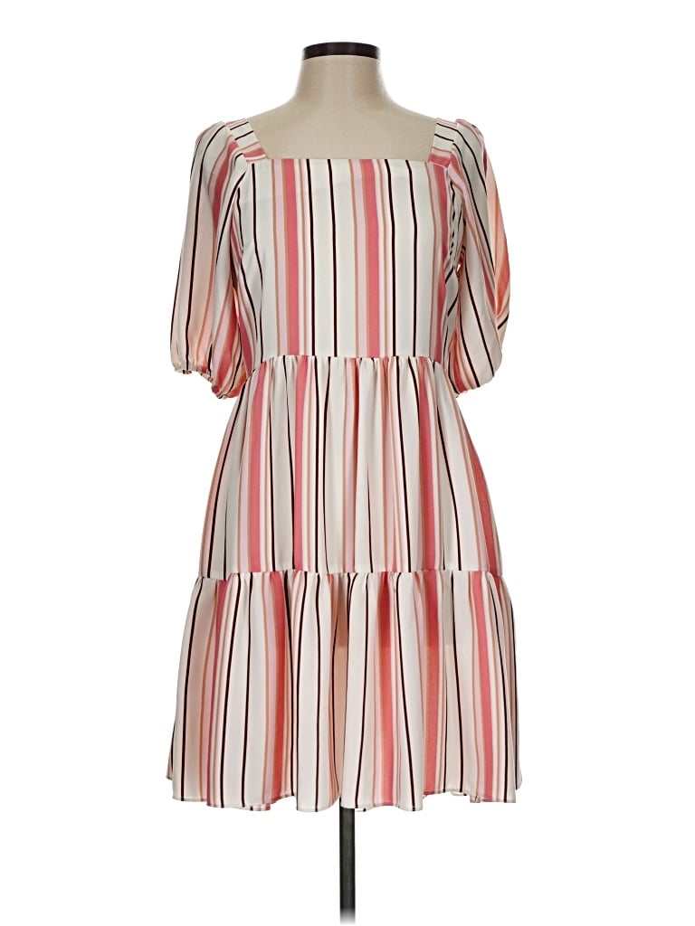 Pre-owned Gabby Skye Casual Dress In Pink