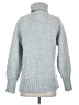 Industry Solid Silver Turtleneck Sweater Size S - photo 2