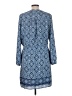Gap Paisley Blue Casual Dress Size L - photo 2