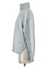 Industry Solid Silver Turtleneck Sweater Size S - photo 5