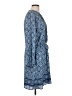 Gap Paisley Blue Casual Dress Size L - photo 4