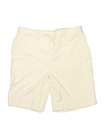Karen Scott Khaki Shorts (view 1)