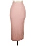 Lyaner Solid Pink Casual Skirt Size XL - photo 1