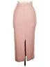 Lyaner Solid Pink Casual Skirt Size XL - photo 2