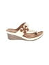 G.C. Shoes Ivory Wedges Size 7 1/2 - photo 1