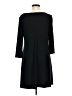 MSK Solid Black Casual Dress Size M - photo 2