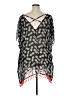 No Boundaries 100% Polyester Gray Black Swimsuit Cover Up Size XL - photo 2