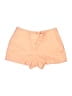 Ann Taylor LOFT 100% Cotton Solid Orange Shorts Size 6 - photo 1