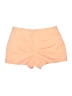 Ann Taylor LOFT 100% Cotton Solid Orange Shorts Size 6 - photo 2