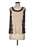 Ann Taylor Tan Sleeveless T-Shirt Size 6 - photo 1