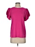 Anne Klein Pink Short Sleeve Top Size S - photo 1