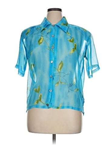Prianka's Collection Short Sleeve Blouse (view 1)
