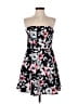 Express Floral Black Cocktail Dress Size 6 - photo 1