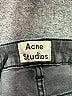 Acne Studios Solid Gray Black Jeans Size 27 waist - photo 15