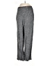 Norm Thompson Chevron-herringbone Gray Casual Pants Size L - photo 1