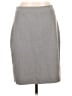 Banana Republic Solid Gray Wool Skirt Size 10 - photo 1