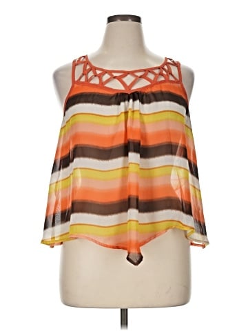 Dots Sleeveless Blouse (view 1)