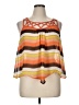 Dots 100% Polyester Orange Sleeveless Blouse Size XL - photo 1