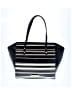 Anne Klein Stripes Black Tote One size - photo 1