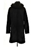 Liz Claiborne 100% Polyester Black Coat Size M - photo 2