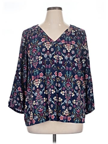 St. John's Bay 3/4 Sleeve Blouse (view 1)