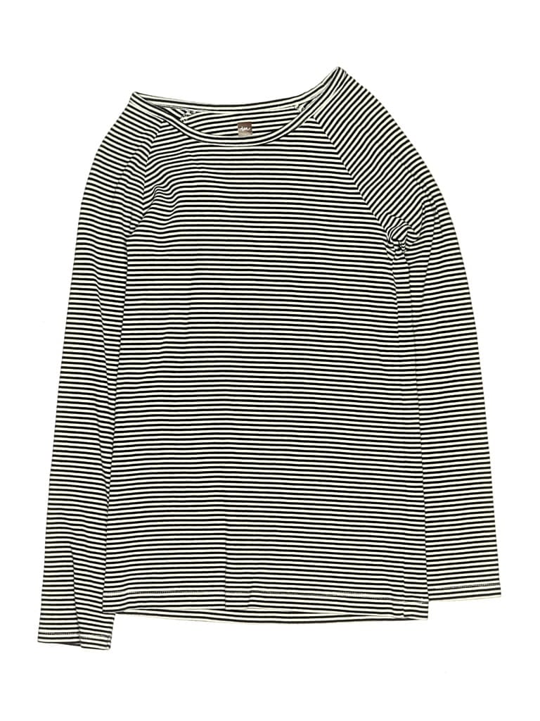 Pre-owned Tea Kids' 3/4 Sleeve T-shirt In Gray