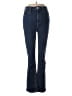 Paige Chevron-herringbone Blue Jeans Size 26 waist - photo 1