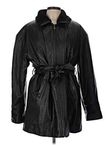Wilsons Leather Trenchcoat (view 1)