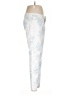 American Eagle Outfitters Print White Jeans Size 6 - photo 4