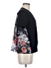 The Kooples Blue Black Short Sleeve Top Size Med (2) - photo 4