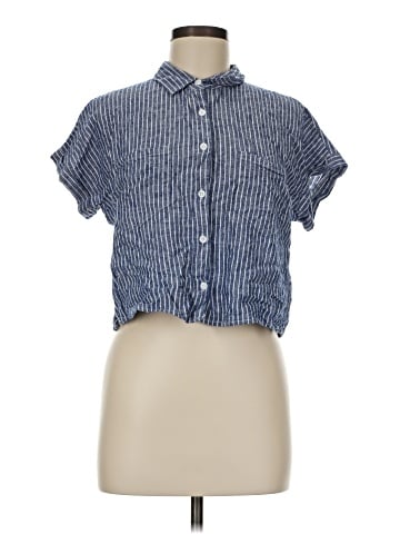 Altar'd State Short Sleeve Button-Down Shirt (view 1)