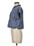 Altar'd State Stripes Blue Short Sleeve Button-Down Shirt Size M - photo 5