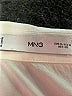 MNG 100% Lyocell Ivory Long Sleeve Blouse Size 10 - photo 7
