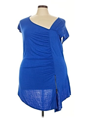 Midnight Velvet Short Sleeve Blouse (view 1)