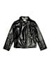 D-Signed 100% Polyurethane Metallic Black Jacket Size M (kids) - photo 1