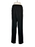 Sag Harbor Solid Black Dress Pants Size 8 - photo 2