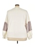 Soprano Color Block Ivory Sweatshirt Size 3X - photo 2