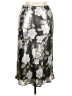 WAYF Floral Silver Formal Skirt Size XL - photo 1