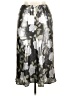 WAYF Floral Silver Formal Skirt Size XL - photo 2