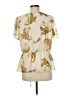 Vince Camuto Ivory Short Sleeve Blouse Size M - photo 2