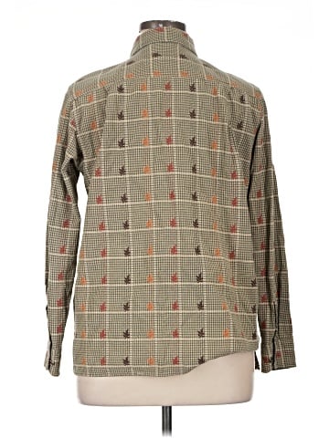 Krazy Kat Long Sleeve Button-Down Shirt (view 2)